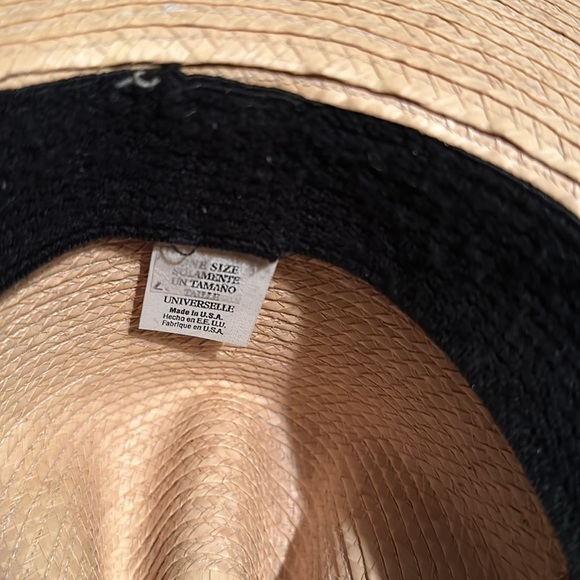 ⚜️ GUC western ranch straw cowboy hat OS 💫 UNISEX Red-tail Hawk 🪶 - Picture 5 of 5